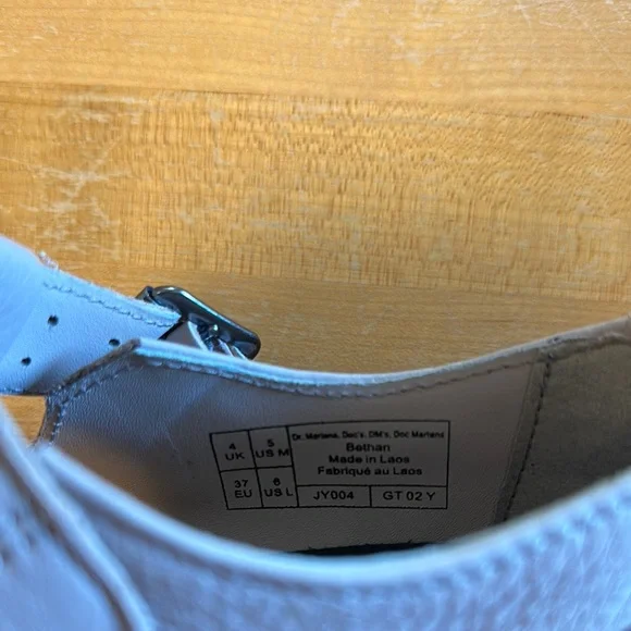 Dr. Martens Purple Platform Shoes - Picture 6 of 6